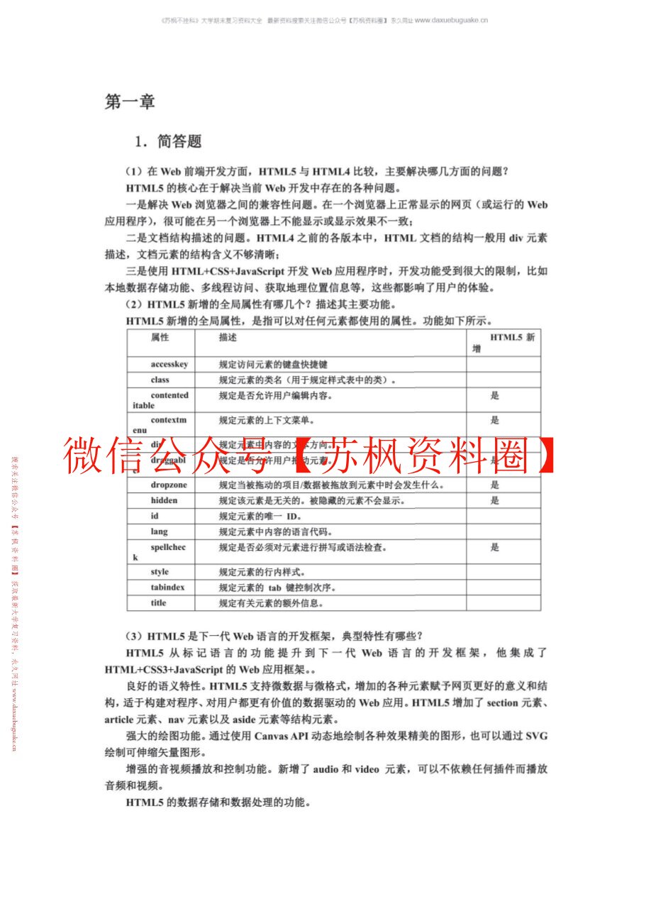 HTML5+CSS3网页设计任务教程